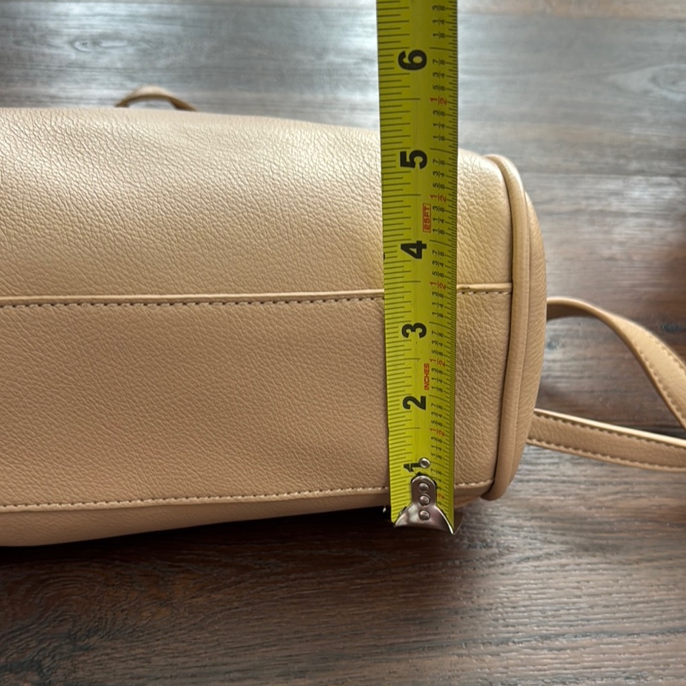 Urban Expressions Tan Backpack with Minimalist Design - Picture 6 of 9